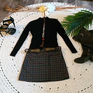 SALE SCHOOL GIRL SKIRT,MEDIUM MULTI